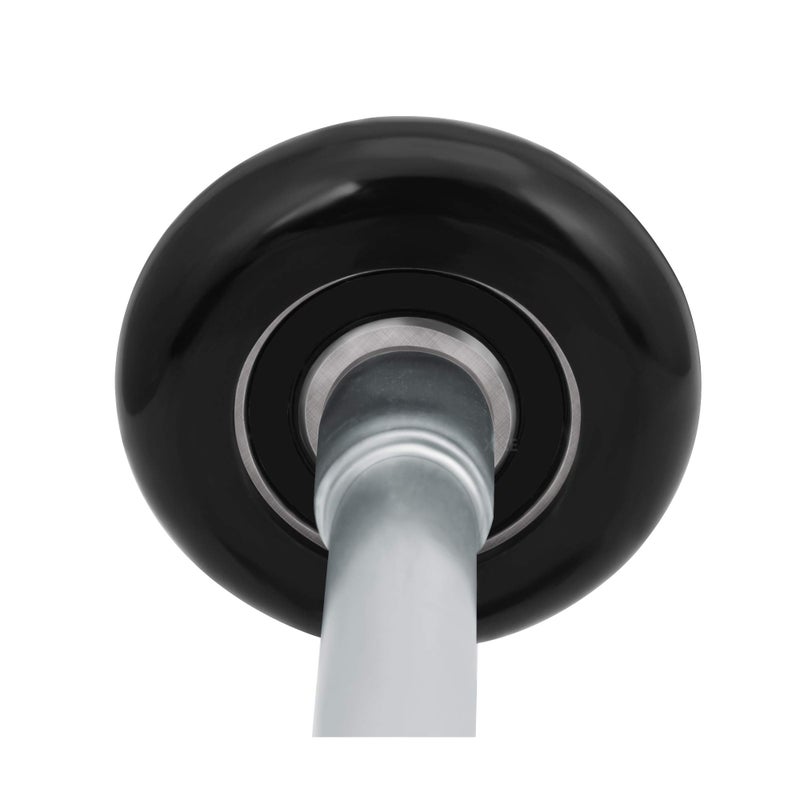XiKe 10 Pack Black 2"" Nylon Garage Door Roller 7"" Stem, Quiet/Durable and High Load, Use 6200-2RS Double Seals Precision Bearings. - Image 4